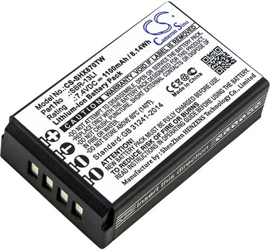 Batteri til Horizon SBR-13LI 1100 mAh