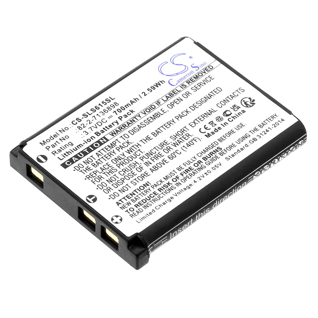Batteri til SteelSeries 82-2-7136898 700 mAh