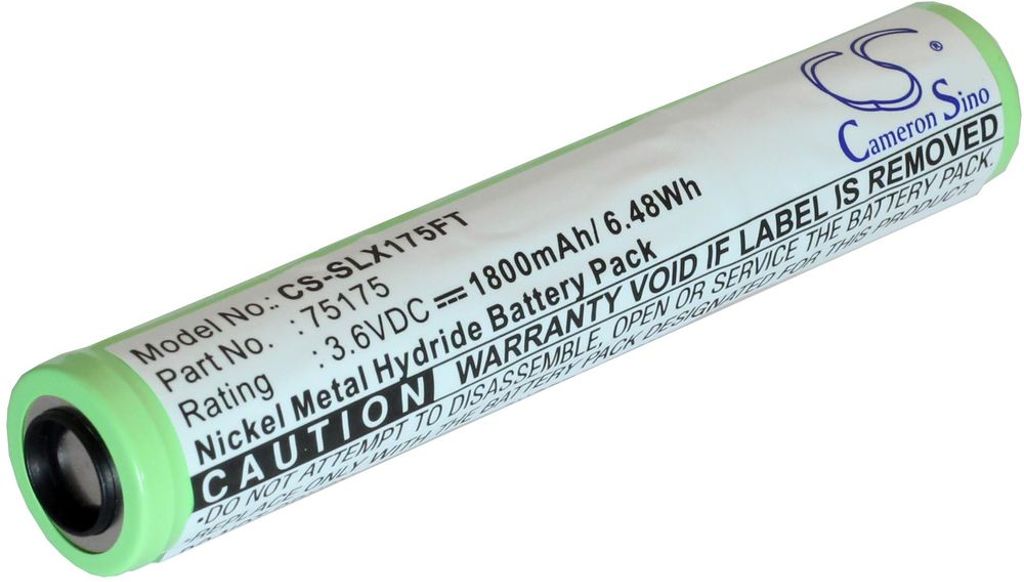 Batteri til Peli 75175 1800 mAh
