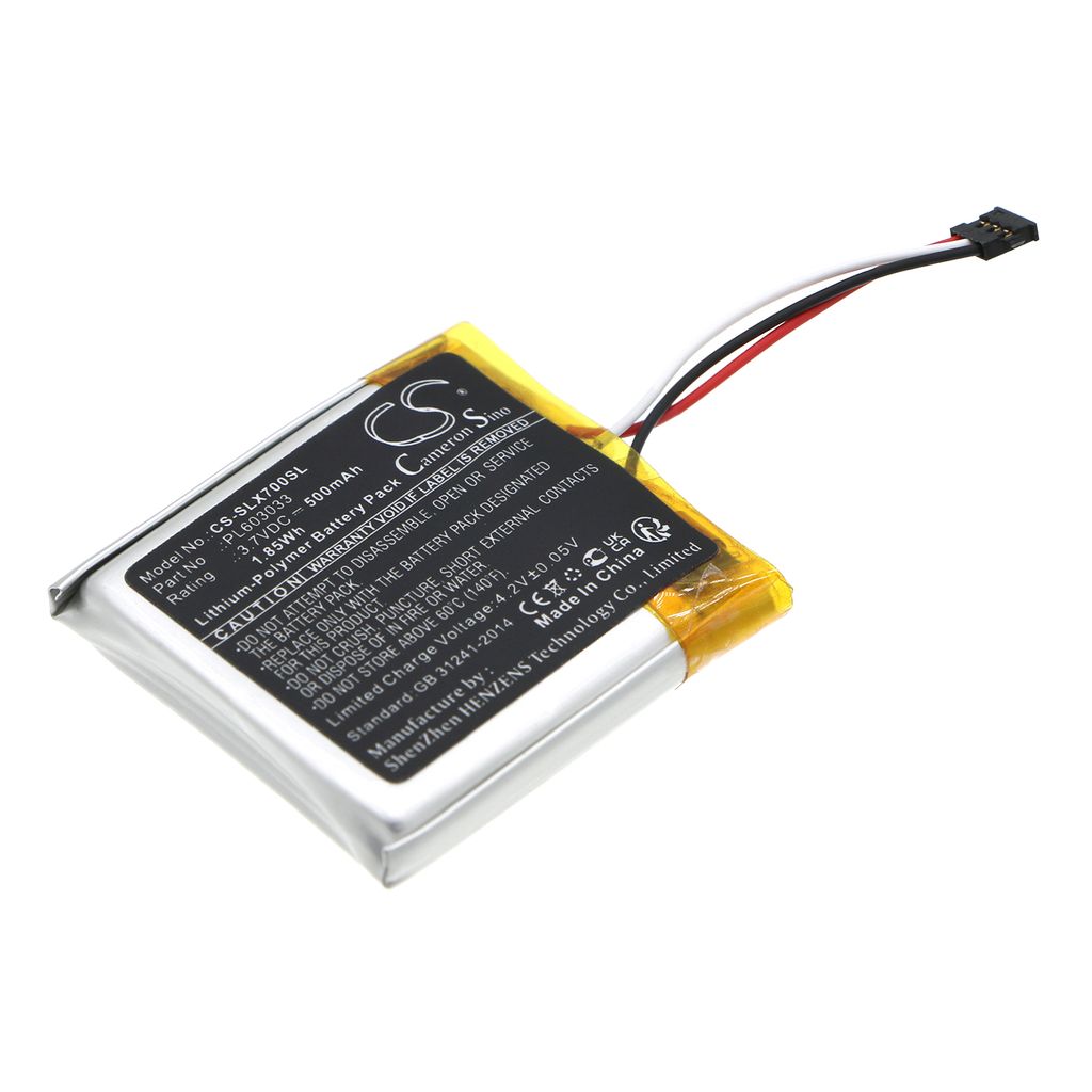 Batteri til SteelSeries PL603033 500 mAh