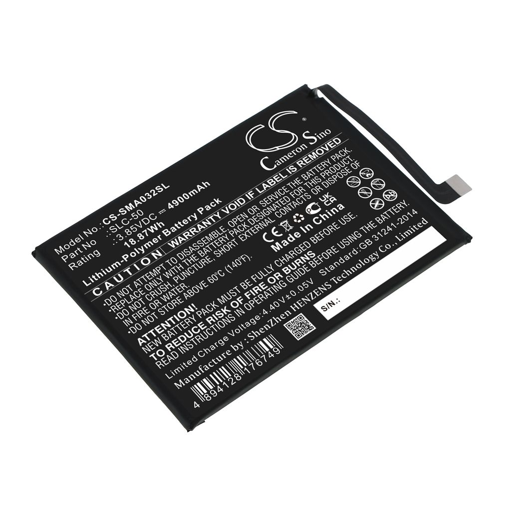 Batteri til Samsung SLC-50 4900 mAh