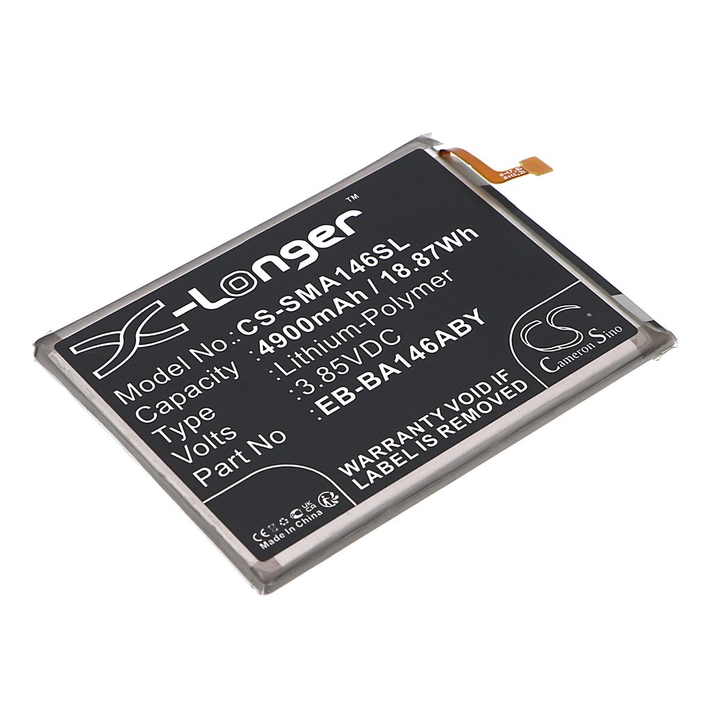 Batteri til Samsung EB-BA146ABY,WT-S-W1,GH43-05150A 4900 mAh
