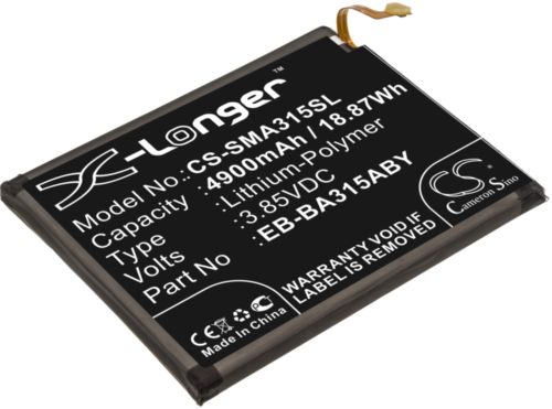 Batteri til Samsung EB-BA315ABY 4900 mAh