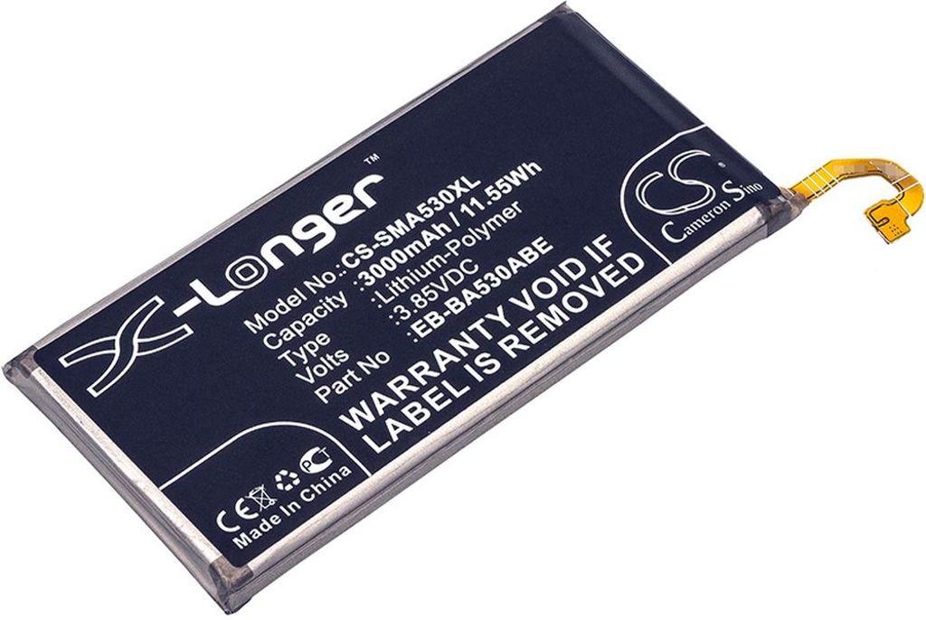 Batteri til Samsung EB-BA530ABE 3000 mAh