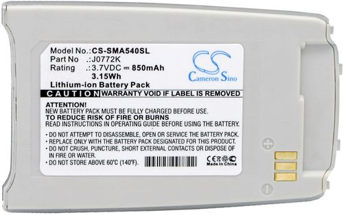 Batteri til Samsung BAT-SAMA540 850 mAh