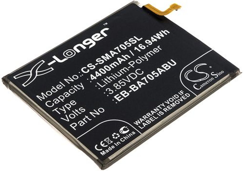 Batteri til Samsung EB-BA705ABU,GH82-19746A,EB-BA705ABE 4400 mAh