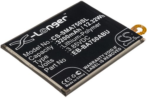 Batteri til Samsung EB-BA750ABU,GH82-18027A,EB-BA750ABE 3200 mAh
