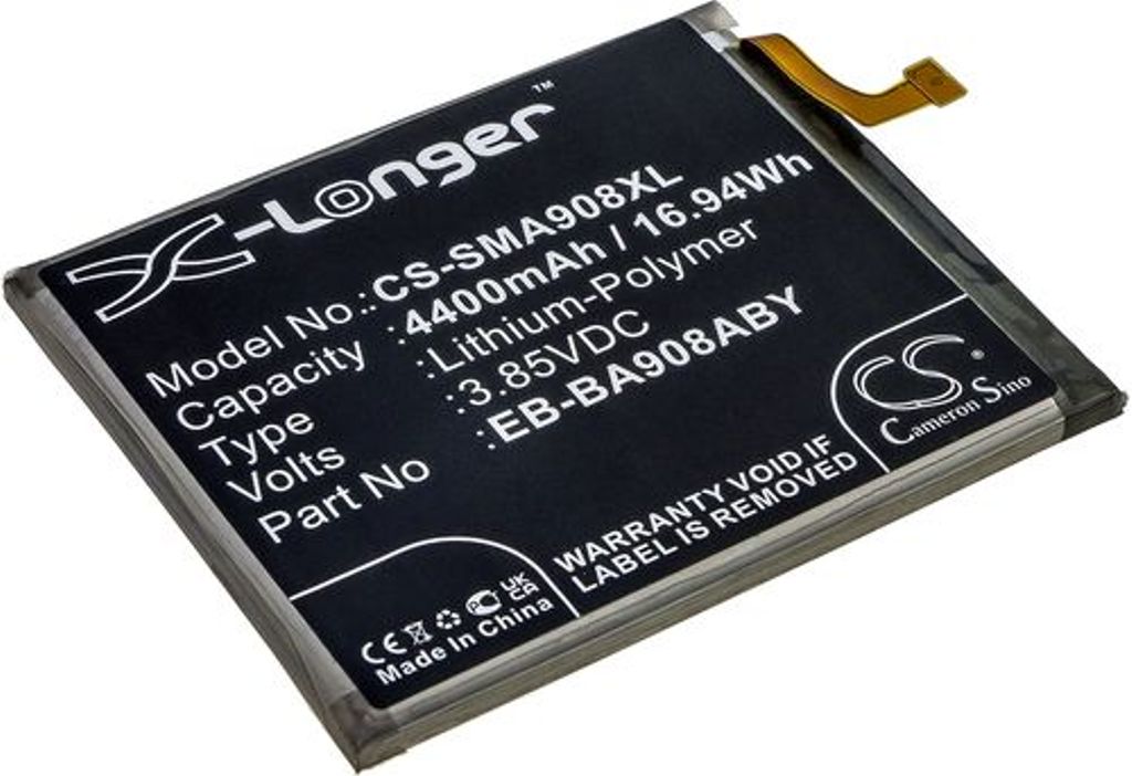 Batteri til Samsung EB-BA908ABY,GH82-21089A 4400 mAh