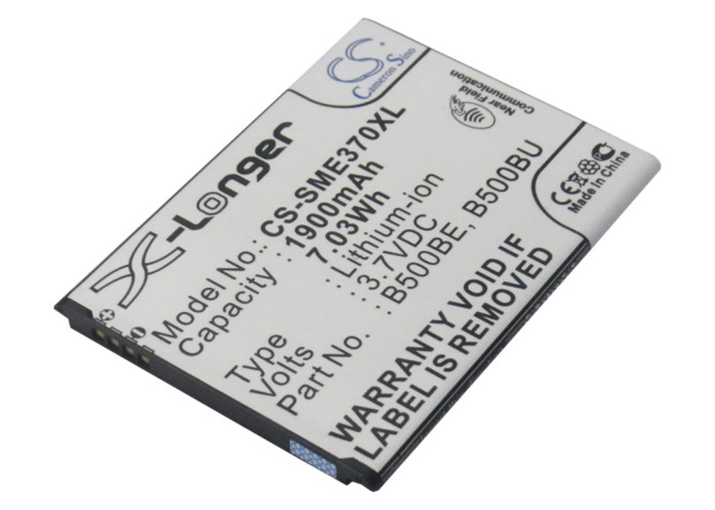 Batteri til Samsung B500BE,B500AE,B500BU,EB-B500BU,EB-B500BE,GH43-03944A 1900 mAh