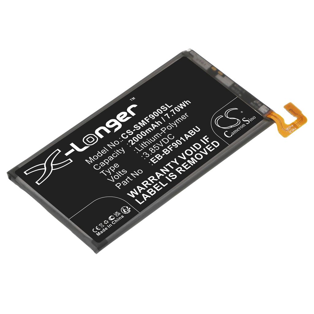 Batteri til Samsung EB-BF901ABU,GH82-20135A 2000 mAh