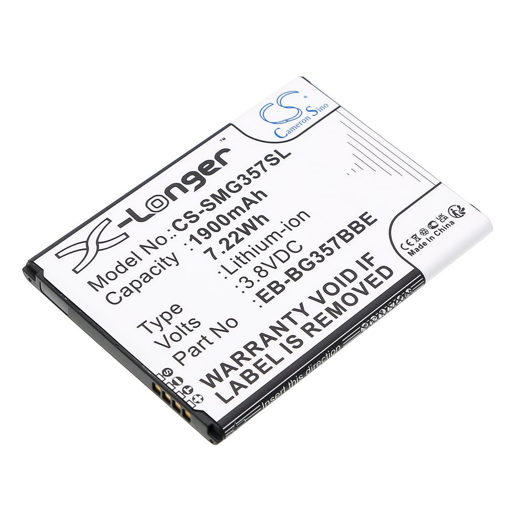 Batteri til Samsung EB-BG357BBE,BG357BBZ,BG357BBU 1900 mAh