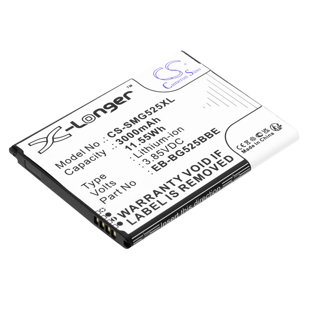 Batteri til Samsung EB-BG525BBE,GH43-05060A 3000 mAh