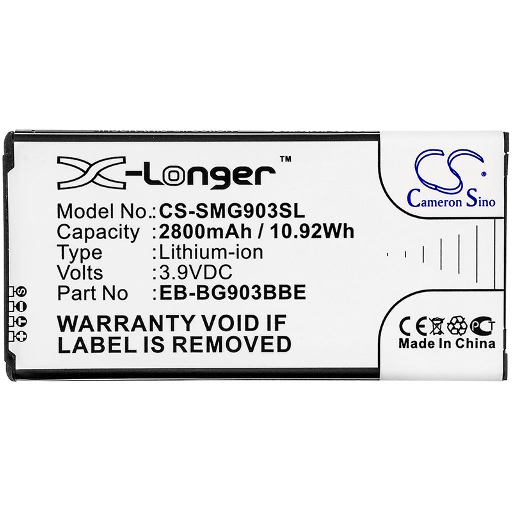 Batteri til Samsung EB-BG903BBE,EB-BG903BBA,EB-BN903BBE,EB-BN903BA,EB-BN903BU 2800 mAh