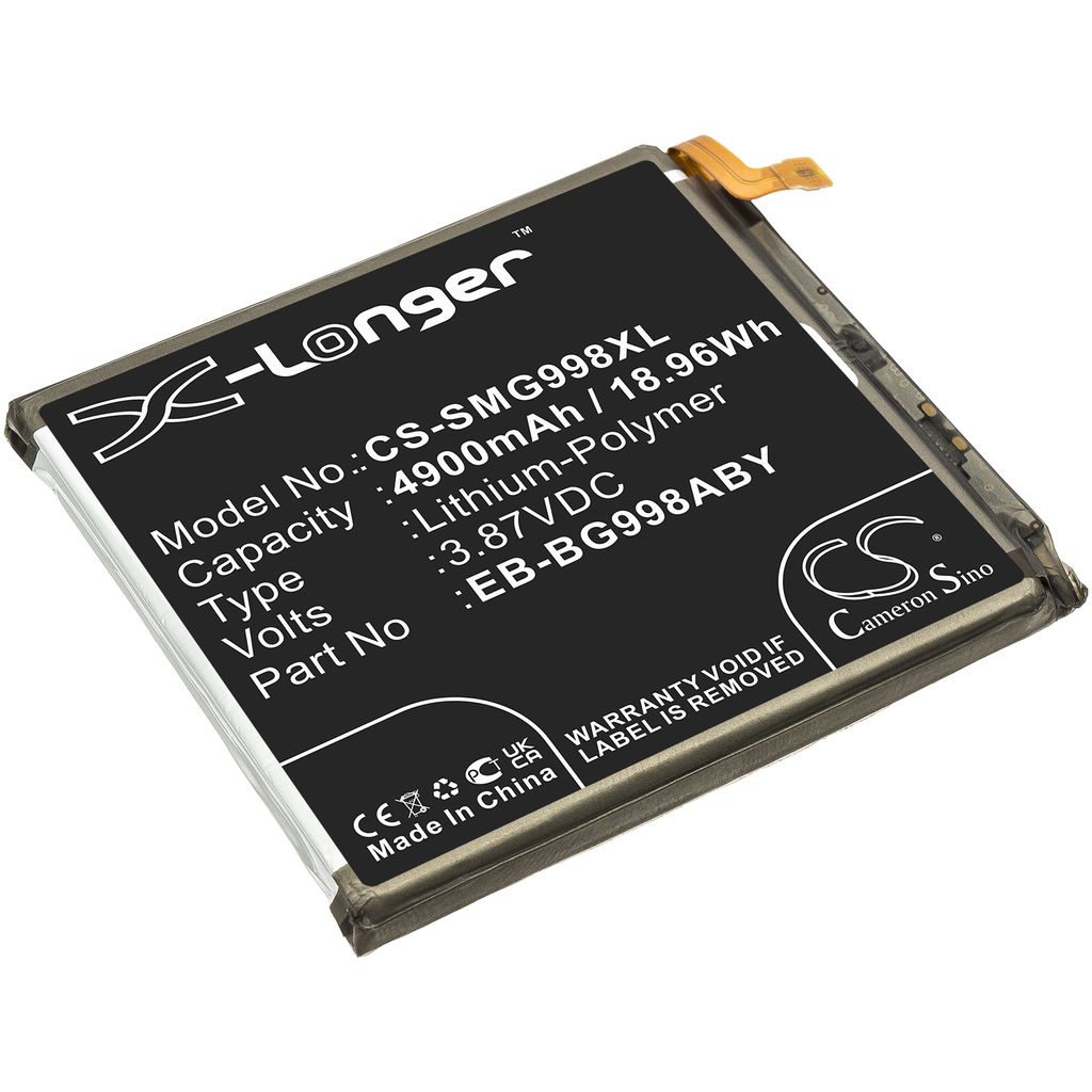 Batteri til Samsung EB-BG998ABY,GH82-24592A,EB-BG998ABY=U 4900 mAh