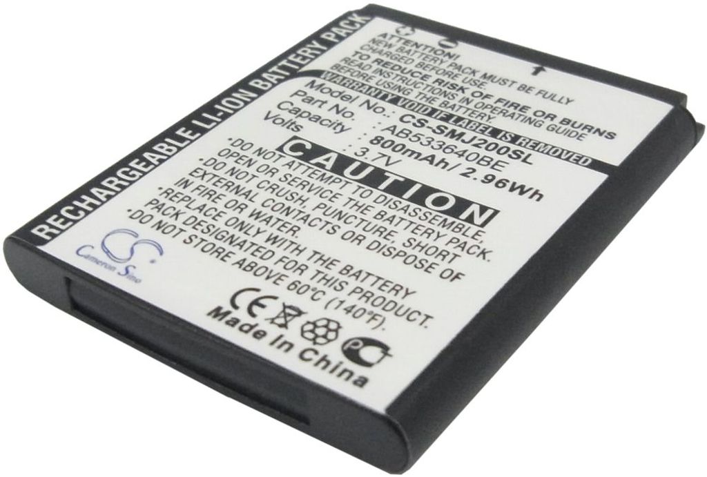 Batteri til Samsung AB533640BE 800 mAh