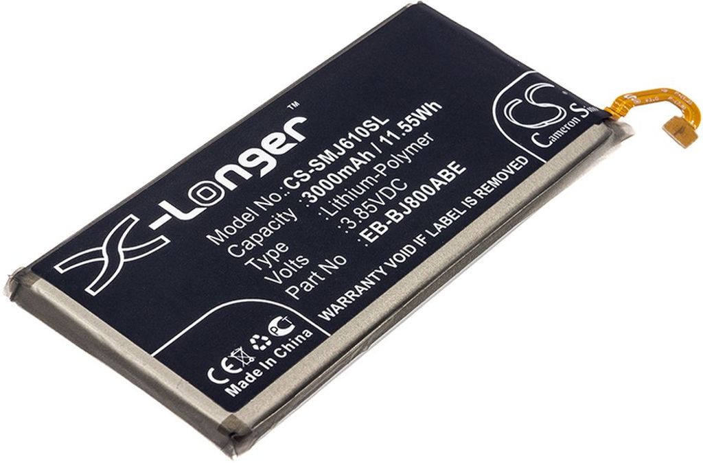 Batteri til Samsung EB-BJ800ABE,GH82-16479A 3000 mAh