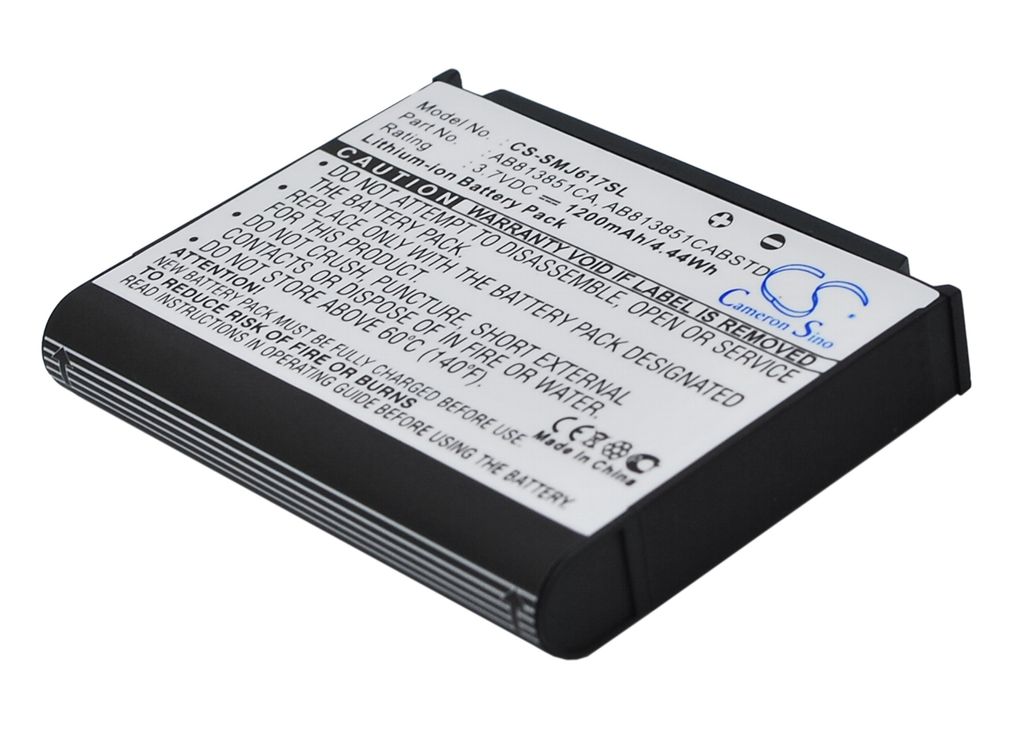 Batteri til Samsung AB813851CA,AB813851CABSTD 1200 mAh