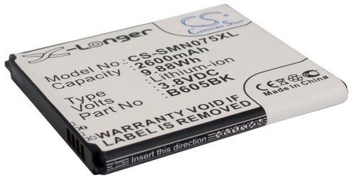 Batteri til Samsung B605BA,B605BK,B605BU 2600 mAh