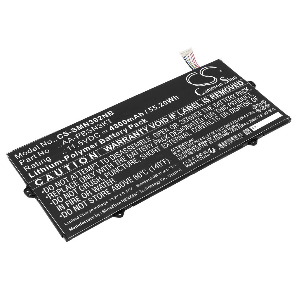Batteri til Samsung AA-PBSN3KT,BA43-00392A 4800 mAh