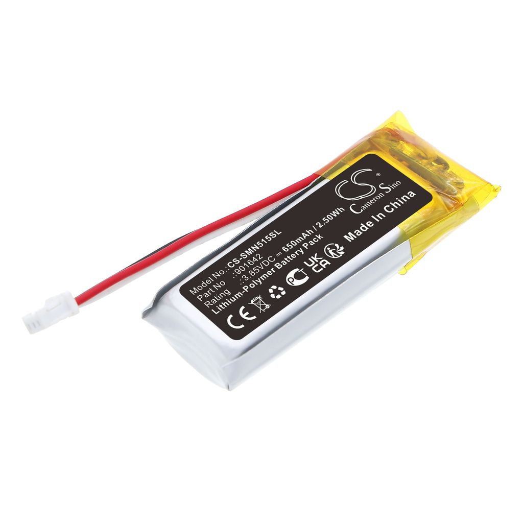 Batteri til Somfy 901642 650 mAh