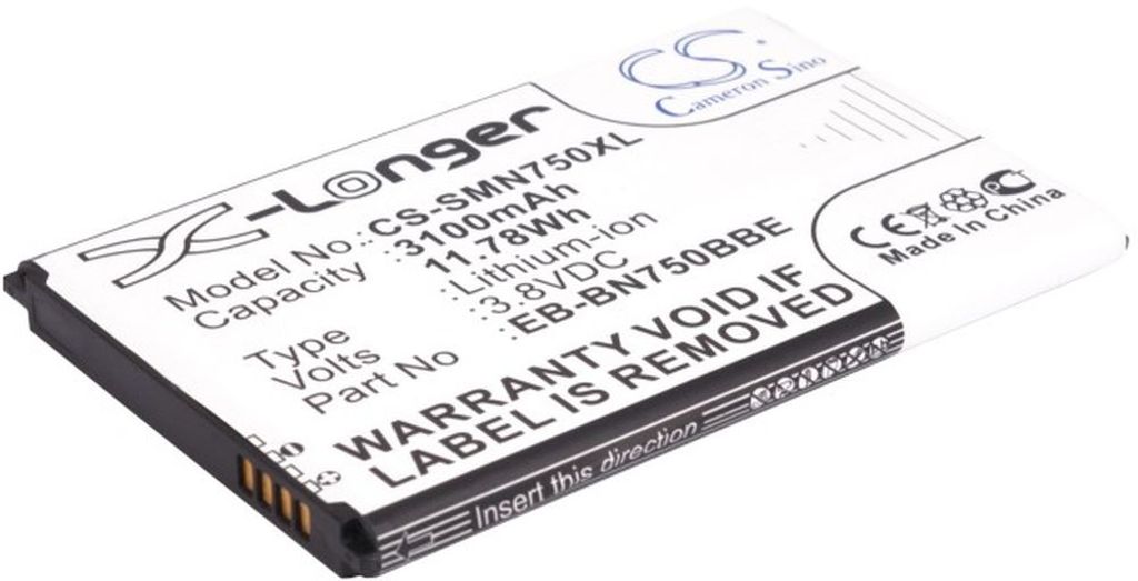Batteri til Samsung EB-BN750BBE,EB-BN750BBC 3100 mAh