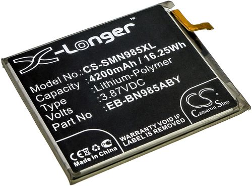 Batteri til Samsung EB-BN985ABY,GH82-23333A 4200 mAh