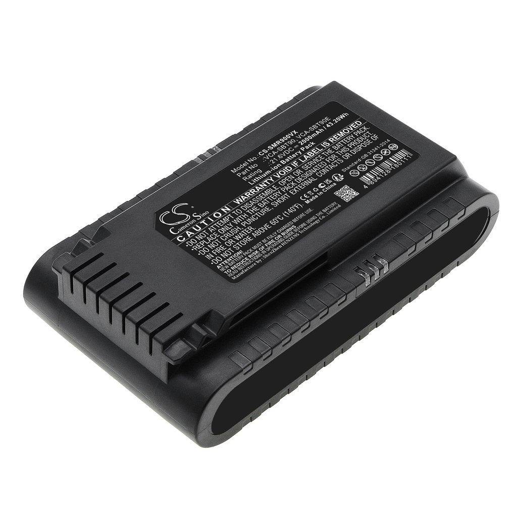 Batteri til Samsung DJ96-00221A,DJ96-00227A,VCA-SBT90,VCA-SBT90E,VCA-SBT90EB,VCA-SBT90E/VT,VS15R8542S1,VS15R8542S1/ET 2000 mAh