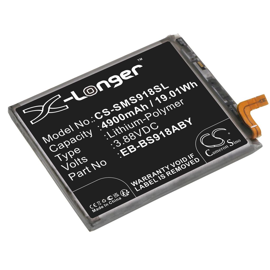 Batteri til Samsung EB-BS918ABY,GH82-30459A 4900 mAh