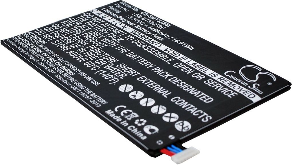 Batteri til Samsung EB-BT330FBE,GH43-04112A;GH43-04112B 3350 mAh