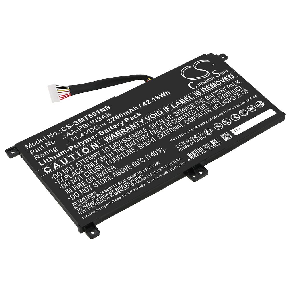Batteri til Samsung AA-PBUN3AB 3700 mAh