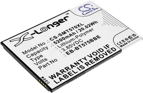 Batteri til Samsung EB-BT575BBE,GH43-05039A 4900 mAh