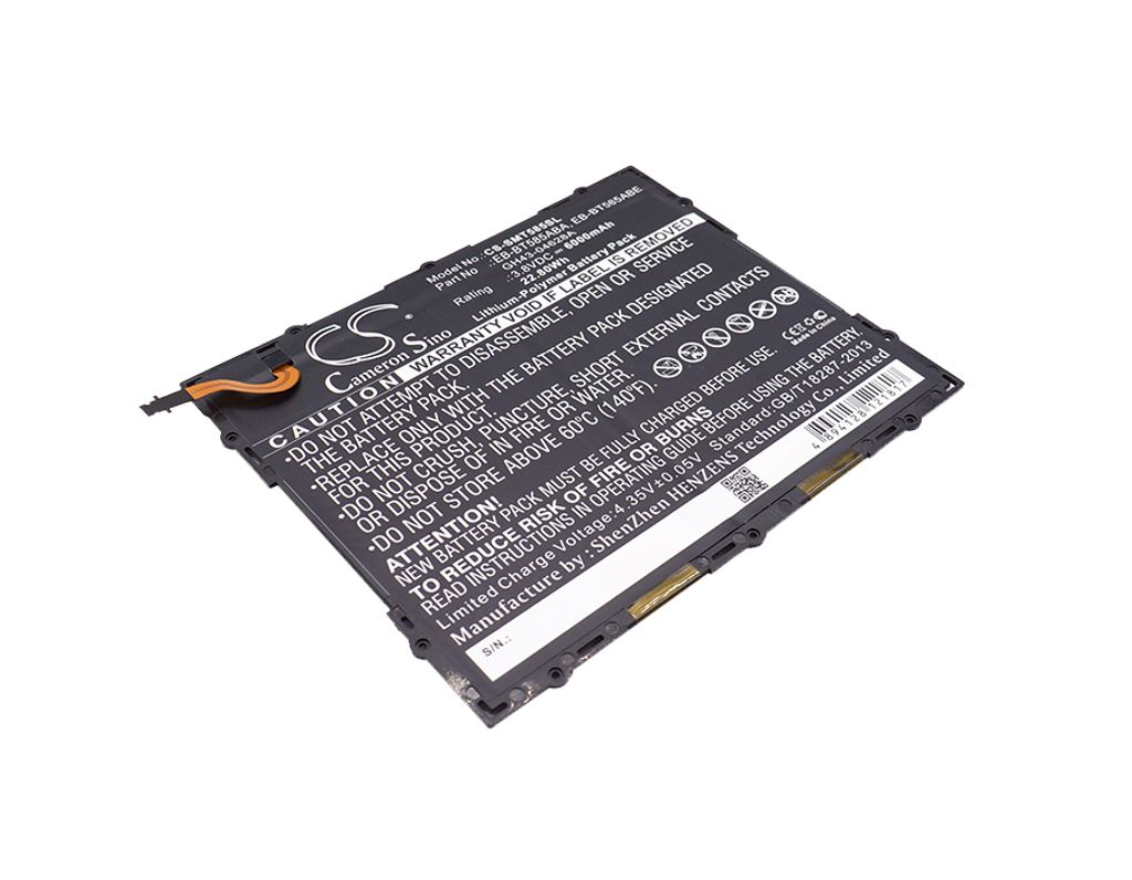 Batteri til Samsung EB-BT585ABA,GH43-04628A,EB-BT585ABE 6000 mAh