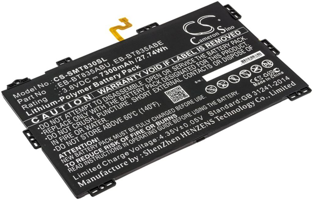 Batteri til Samsung EB-BT835ABU,EB-BT835ABE,GH43-04830A 7300 mAh