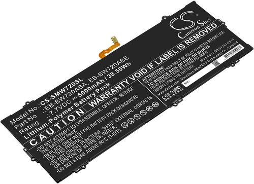 Batteri til Samsung EB-BW720ABA,EB-BW720ABE,GH43-04693A,AA-PBMN2H0,AA-PBMN2HO 5000 mAh