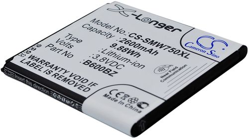 Batteri til Samsung B600BZ 2600 mAh