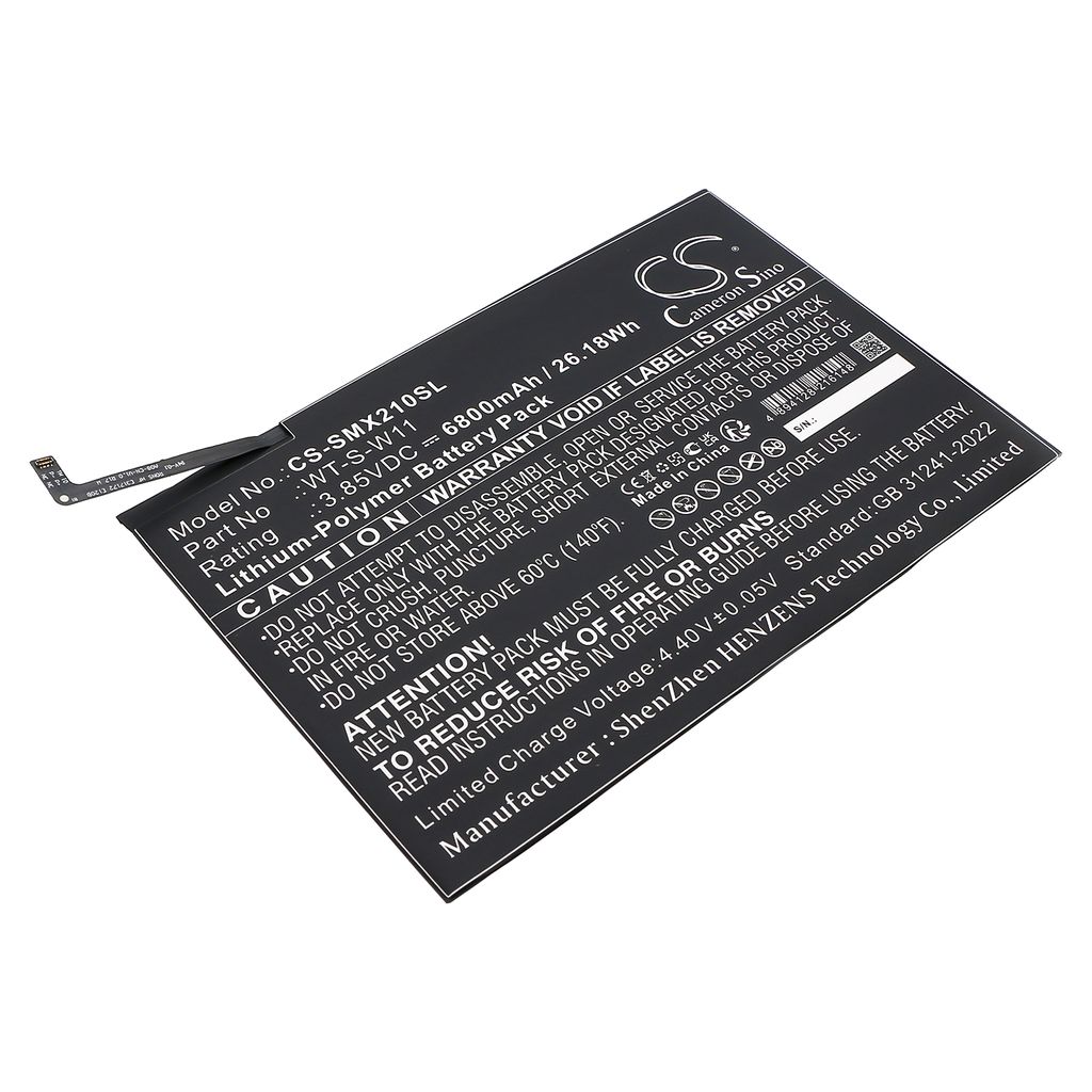 Batteri til Samsung WT-S-W11 6800 mAh