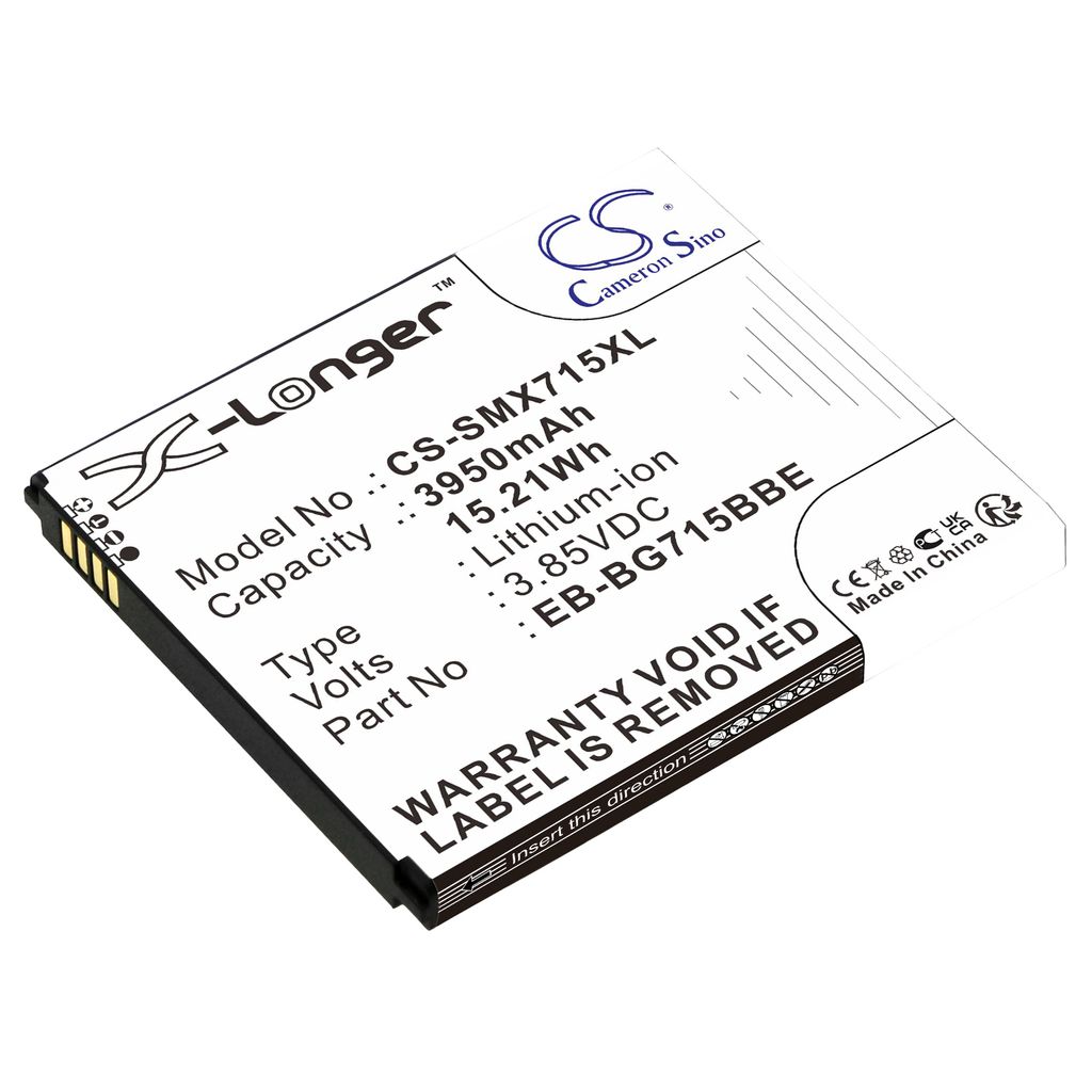 Batteri til Samsung EB-BG715BBE,GH43-04993A 3950 mAh