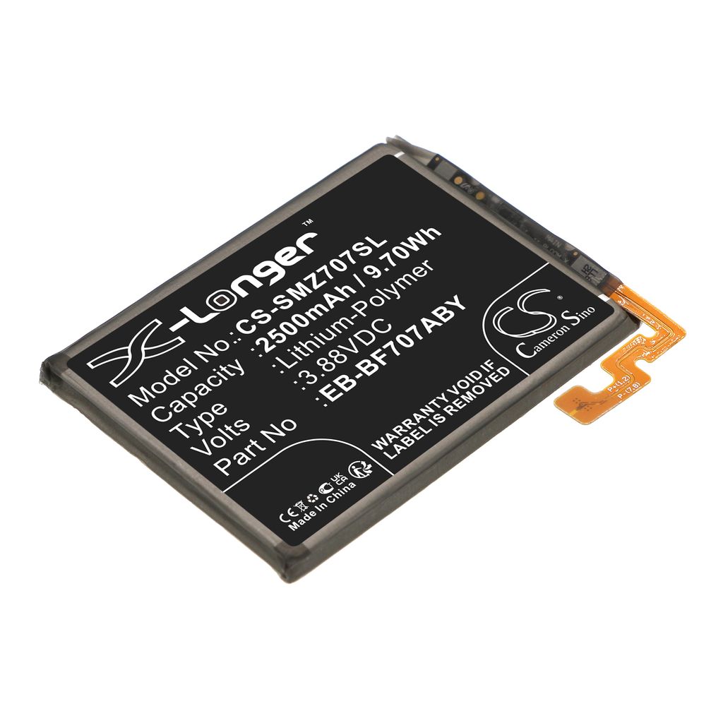 Batteri til Samsung EB-BF707ABY,GH82-23867A 2500 mAh