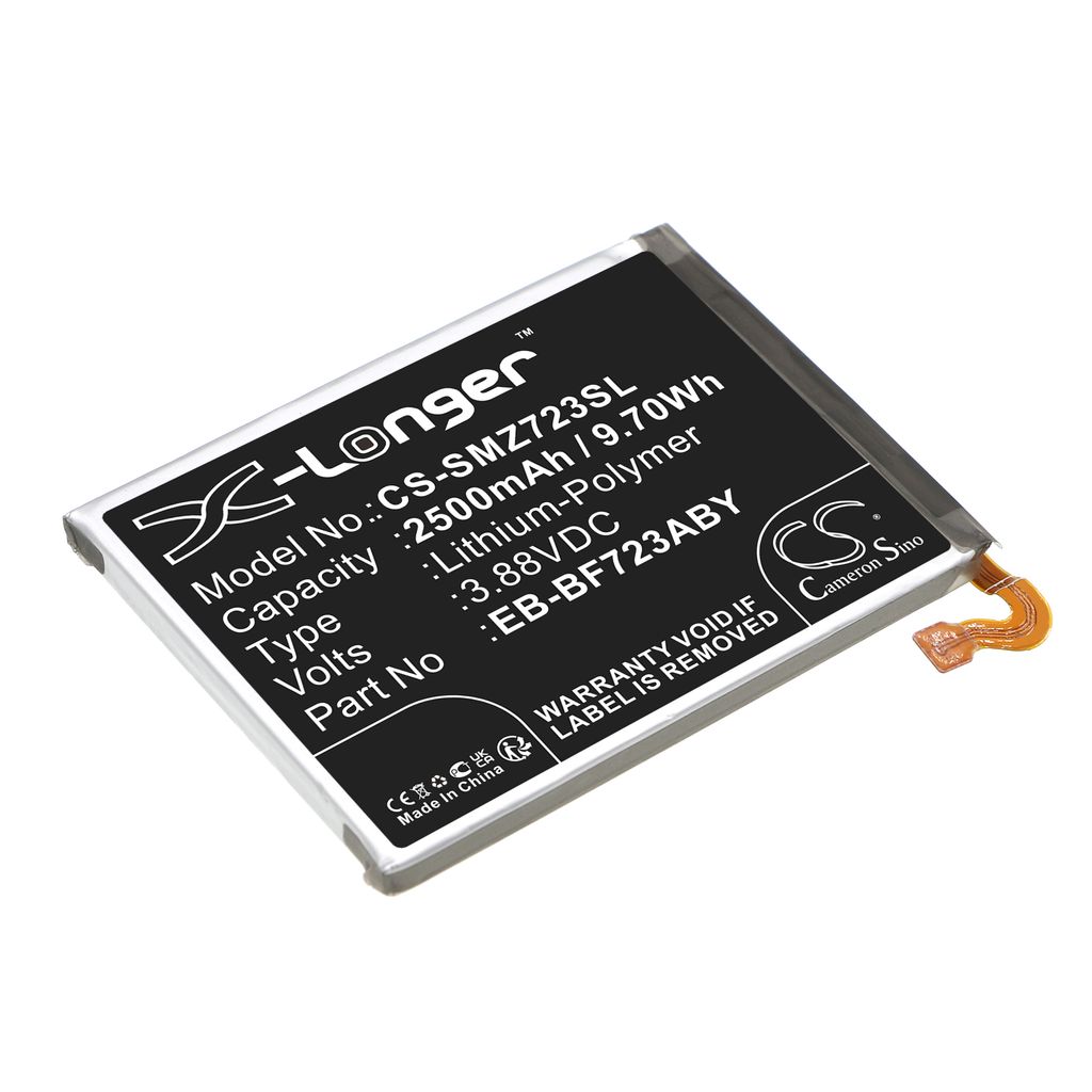 Batteri til Samsung EB-BF723ABY,GH82-29434A 2500 mAh