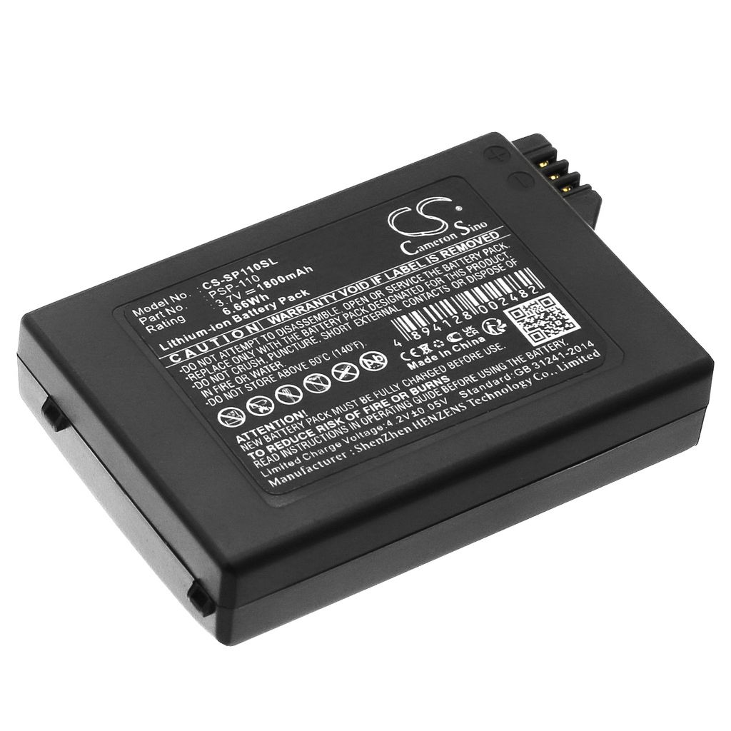 Batteri til Sony PSP-110 1800 mAh