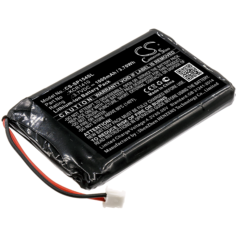 Batteri til Sony KCR1410 1000 mAh