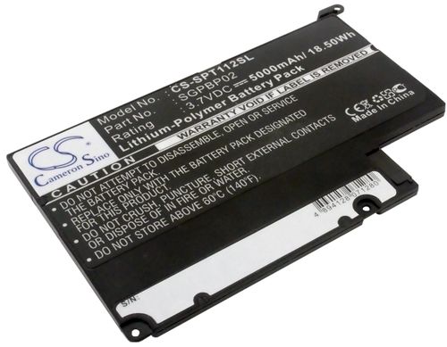 Batteri til Sony SGPBP02 5000 mAh