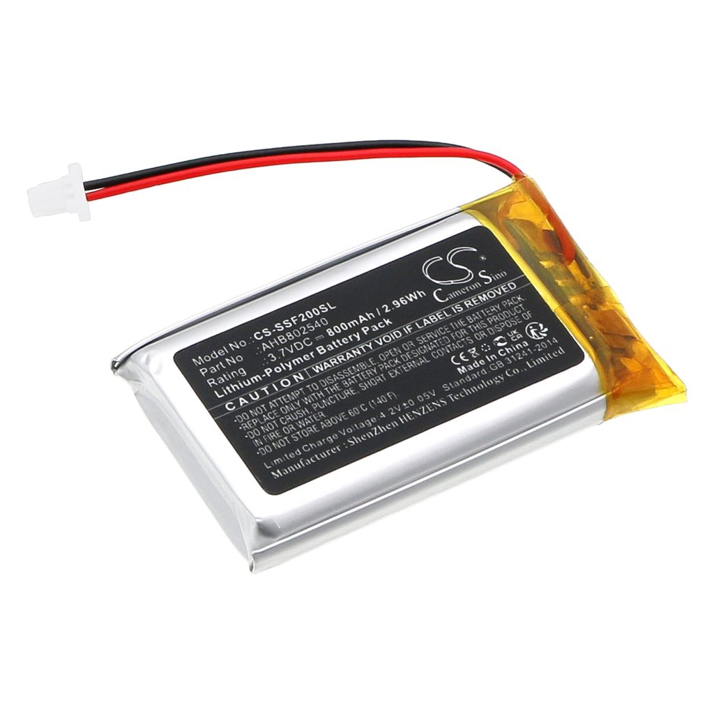 Batteri til Sena AHB802540 800 mAh