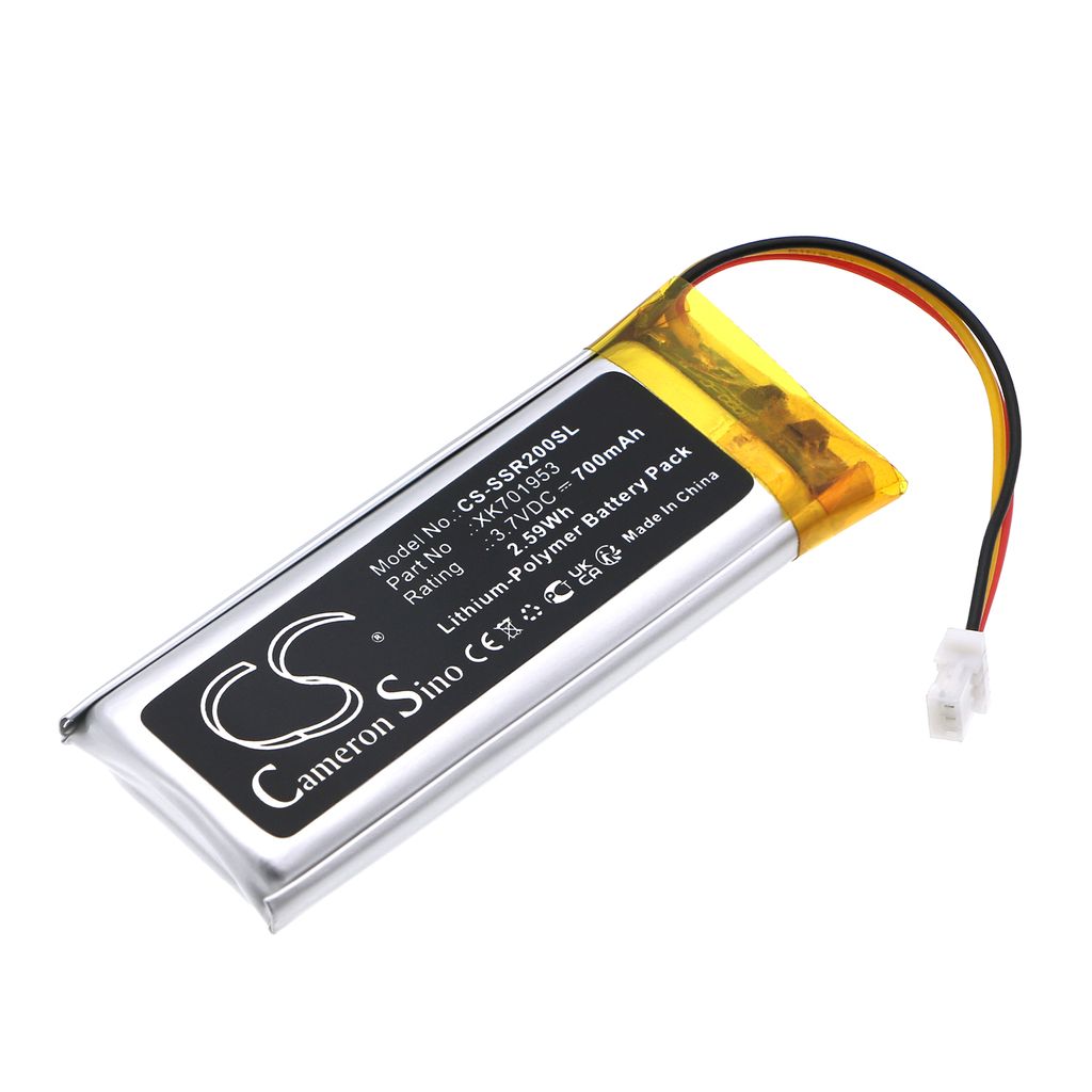 Batteri til Sena XK701953 700 mAh