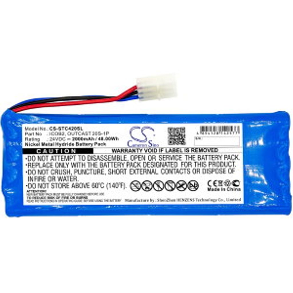 Batteri til Soundcast 2-540-001-01,ICOB2,OUTCAST 20S-1P 2000 mAh