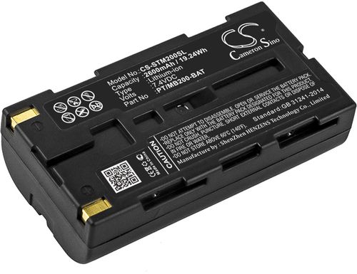 Batteri til Sato PT/MB200-BAT 2600 mAh