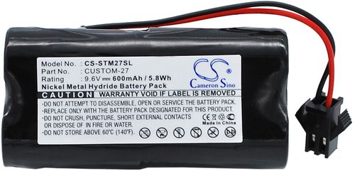 Batteri til Tri-Tronics CUSTOM-27 600 mAh