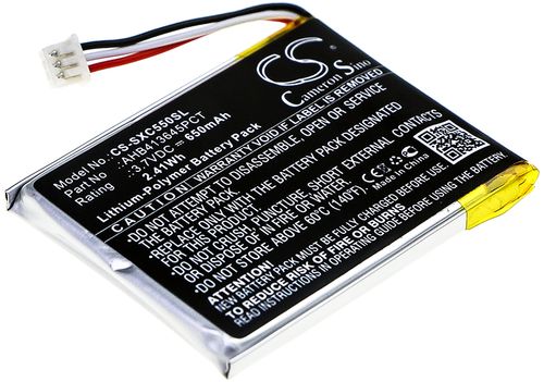 Batteri til Sennheiser AHB413645PCT,507271-88 650 mAh