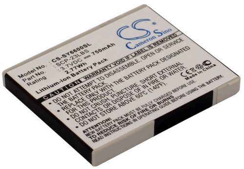 Batteri til Sanyo SCP-23LBS 750 mAh