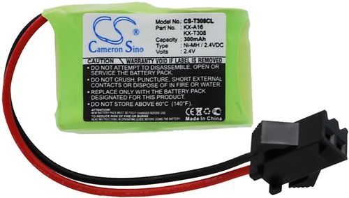 Batteri til Panasonic KX-T308,P-01H-F2G1 300 mAh
